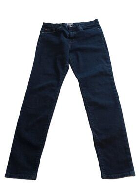 Hudson Dark Wash High Rise Skinny Jeans Women’s 32 Waist VGUC/EUC Premium Denim